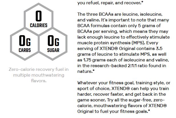 XTEND BCAA, Mango Madness, 30 Serving 2