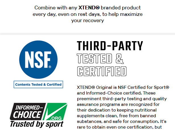 XTEND BCAA, Mango Madness, 30 Serving 6