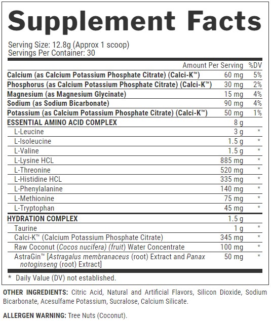 Nutrex EAA+ Hydration, Blood Orange, 30 Serving 6