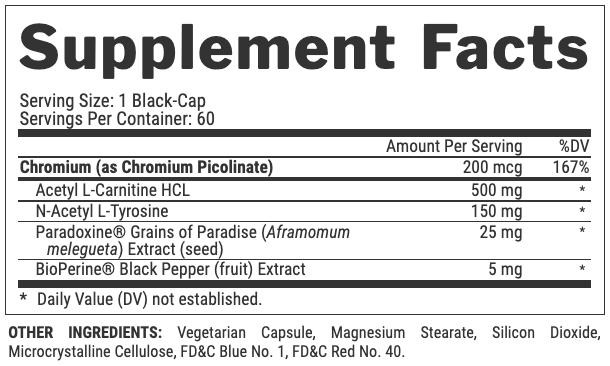 Nutrex Lipo-6 Black STIM-Free UC, 60 Capsules 9