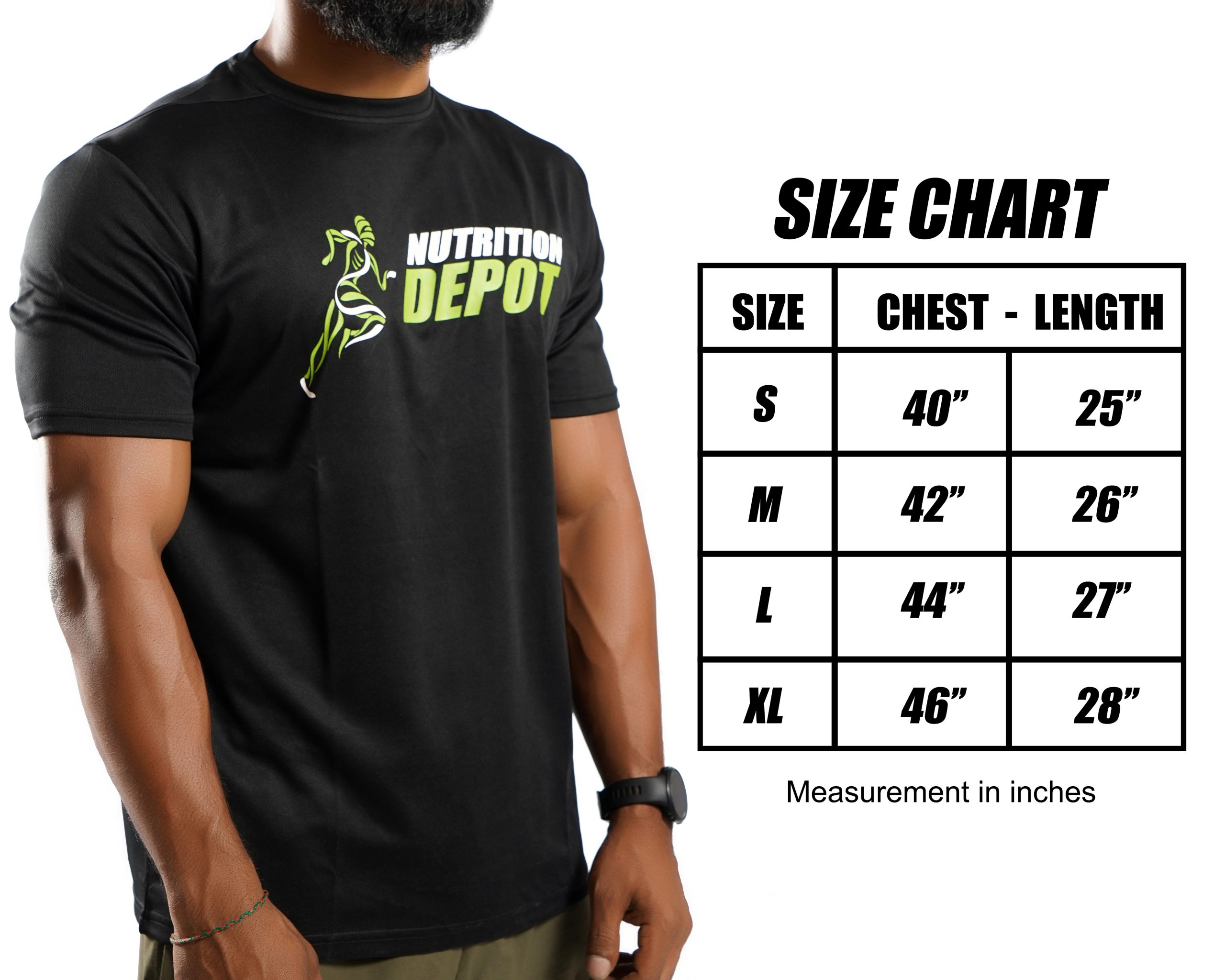 Nutrition Depot Classic T-Shirt - Male 8