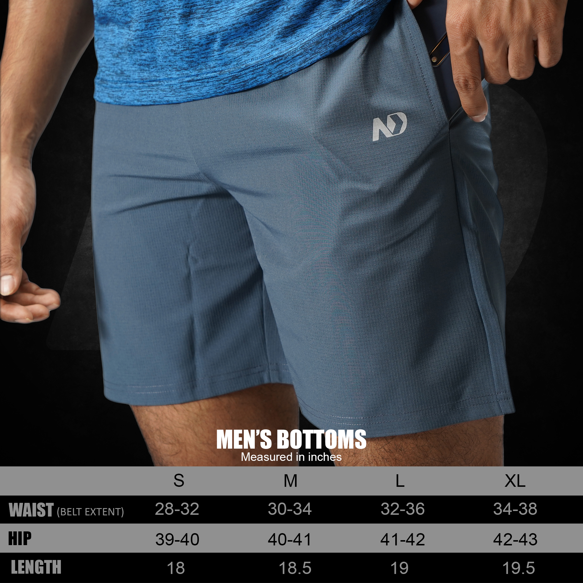 ND Impulse Shorts - Dark Grey 8