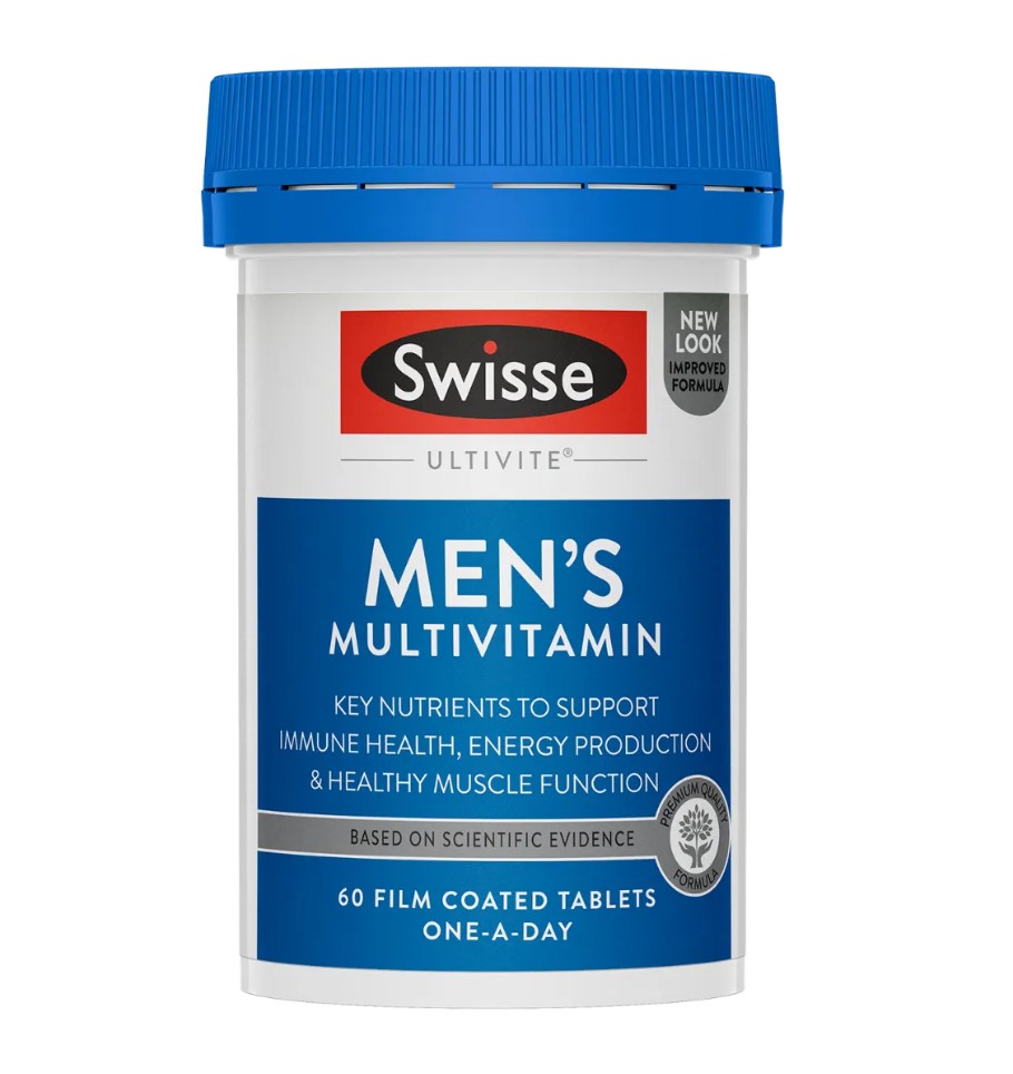 Swisse Men's Ultivite Multivitamin, 60 Tablets 1