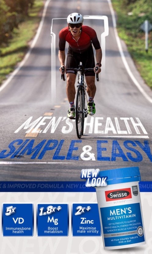 Swisse Men's Ultivite Multivitamin, 30 Tablets 2