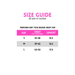 SheActive Perform Dry-TECH Boxer Crop Top (Jet Black) 11