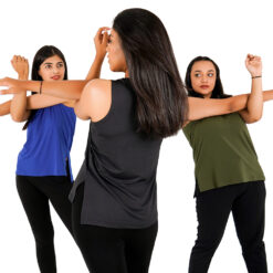 SheActive Perform Dry-TECH Arm Tank (Electric Blue) 10