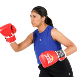 SheActive Perform Dry-TECH Boxer Crop Top (Electric Blue) 8