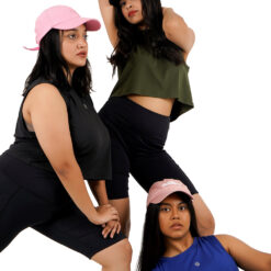 SheActive Perform Dry-TECH Boxer Crop Top (Electric Blue) 10