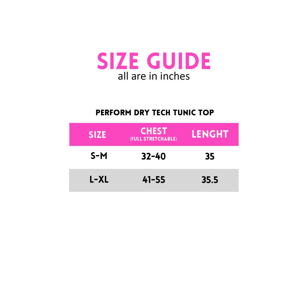 SheActive Perform Dry-TECH Tunic (Electric Blue) 12