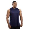 ND TRAINING TANK HOODIE - NAVY BLACK