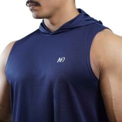 ND Training Tank Hoodie - Navy Black 4