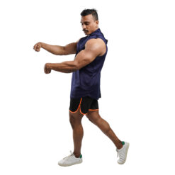 ND Training Shorts - Black Orange 5