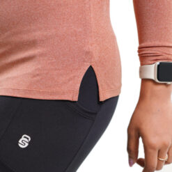 SheActive Infinity Long Sleeve Training Top -Creamy Peach 8