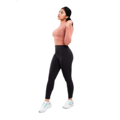 SheActive Infinity Long Sleeve Training Crop – Creamy Peach 7