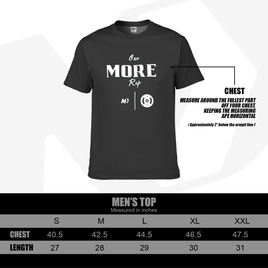 ND Graphic Muscle Tee - One More Rep 7