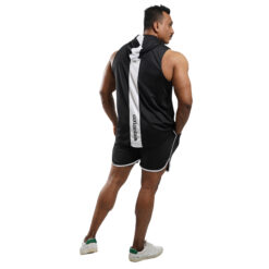 ND Training Shorts – Black White 6