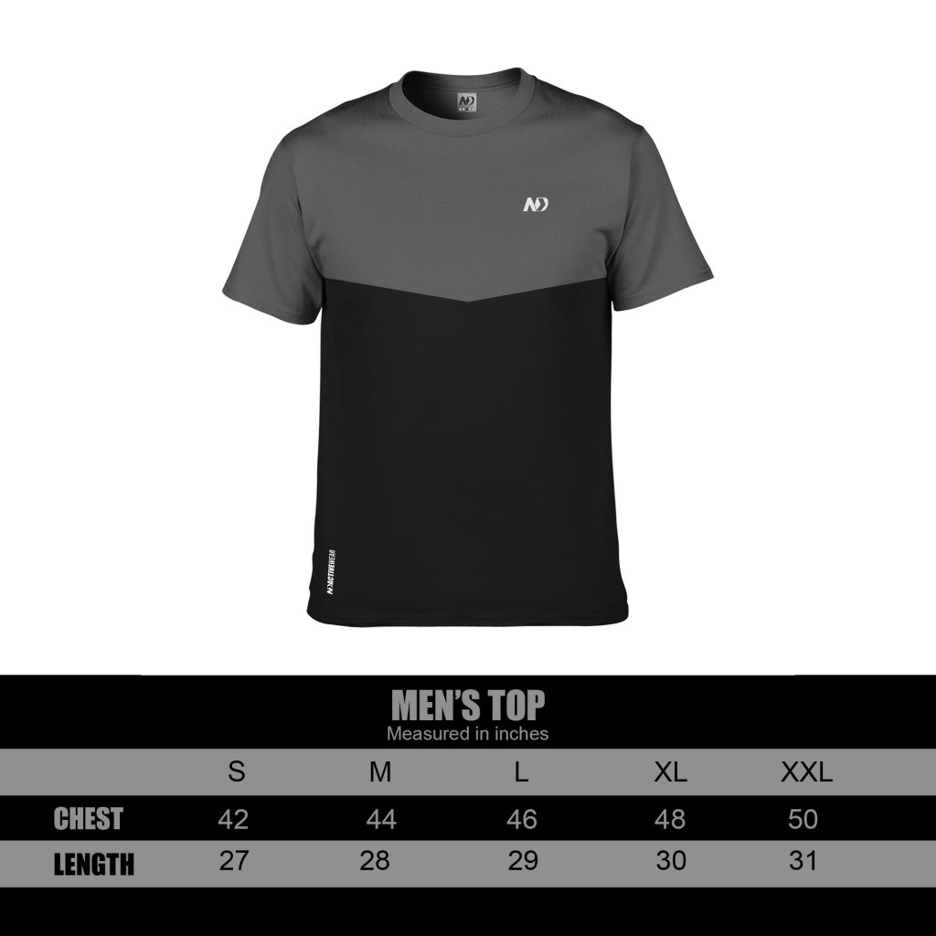 ND Training T-Shirt - Black-Grey 8