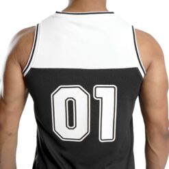 ND Sports Tank Top - Black/White 7