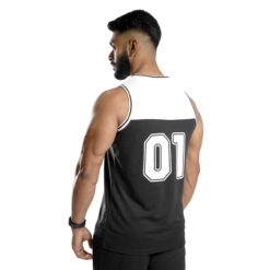 ND Sports Tank Top - Black/White 8