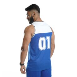 ND Sports Tank Top - Blue/White 8