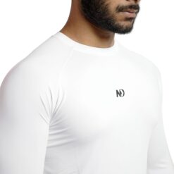 ND Compression Long Sleeve - White 8