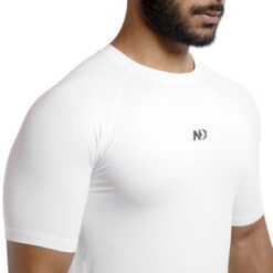 ND Compression T-Shirt - White 7