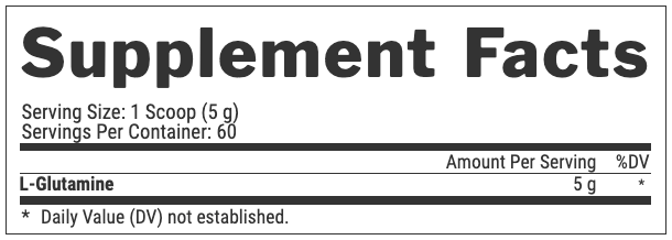 Nutrex Glutamine Hardcore, Unflavored, 60 Serving 2