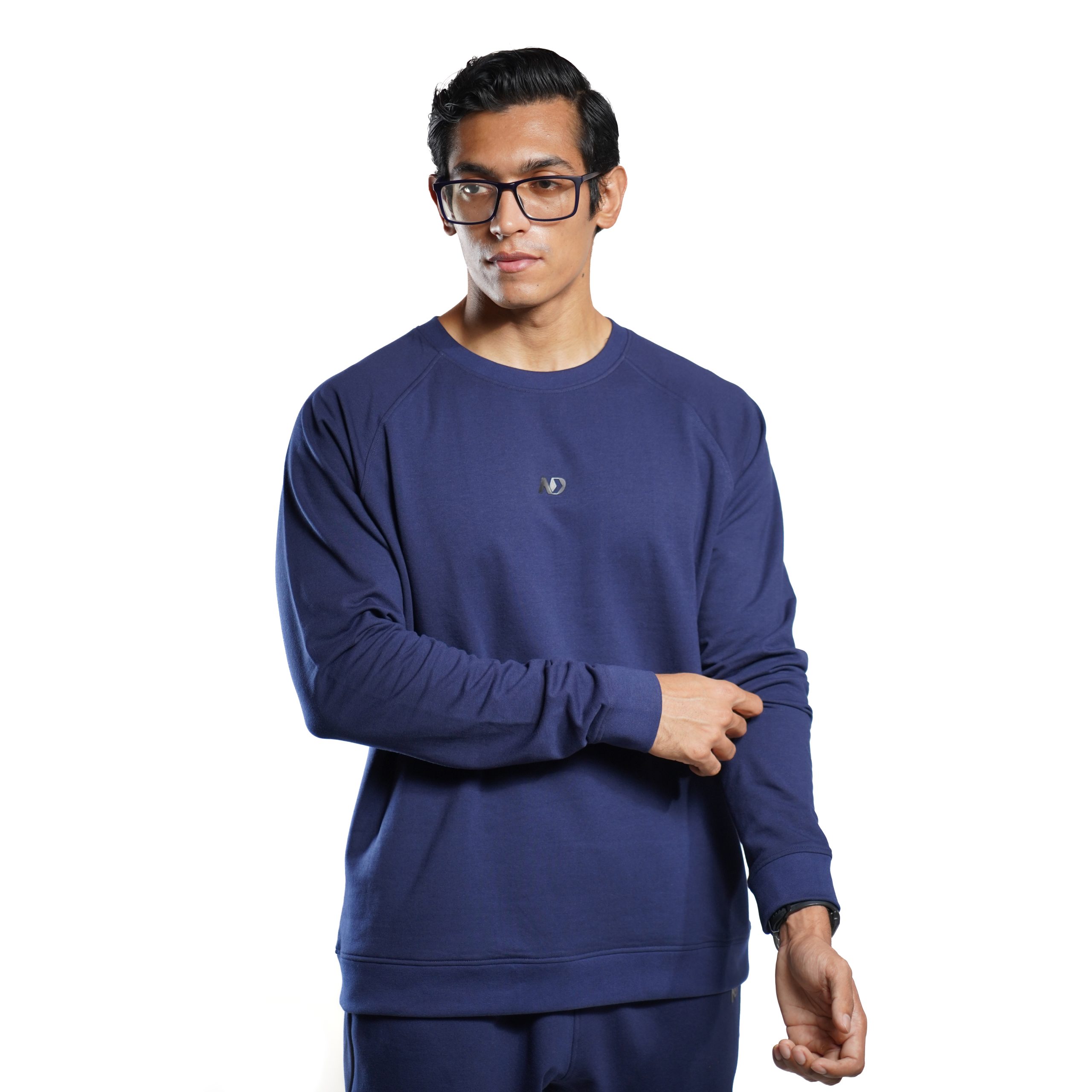 ND Essential Sweat T-shirt – Navy 1