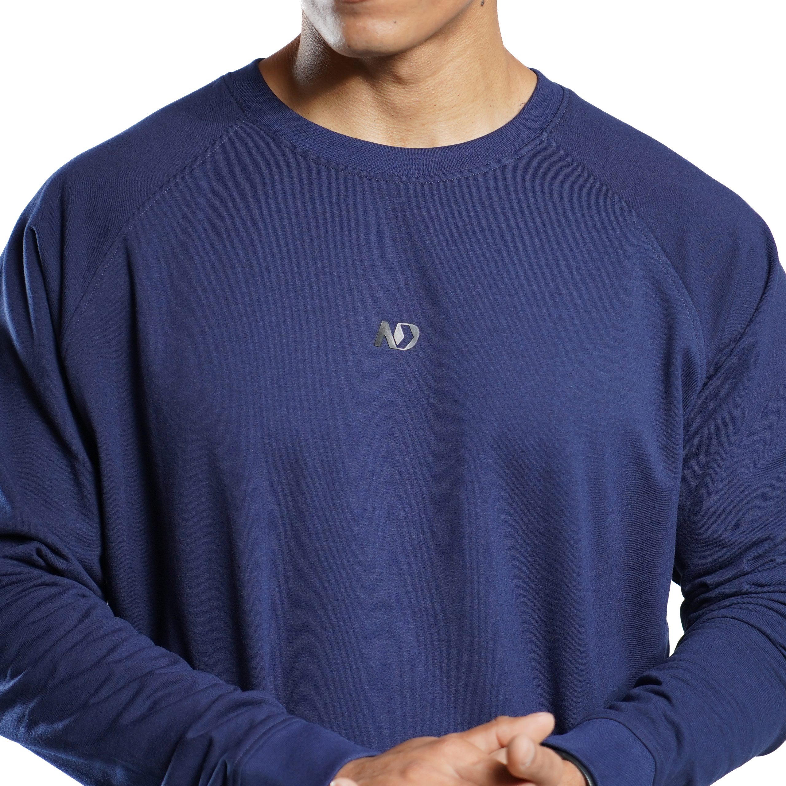 ND Essential Sweat T-shirt – Navy 2