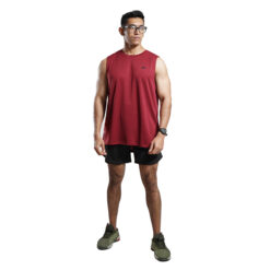 ND Training Tank - Burgundy V2 6