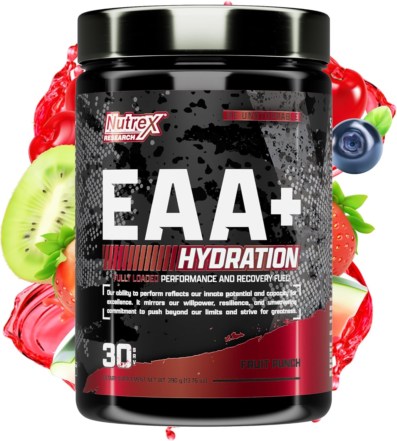 Nutrex EAA+ Hydration, Fruit Punch, 30 Serving 3