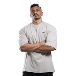 ND Essential Drop Shoulder T-Shirt - Beige 9