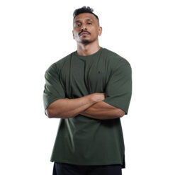 ND Essential Drop Shoulder T-shirt - Olive 9