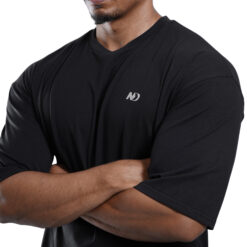 ND Essential Drop Shoulder T-Shirt - Black V2 7