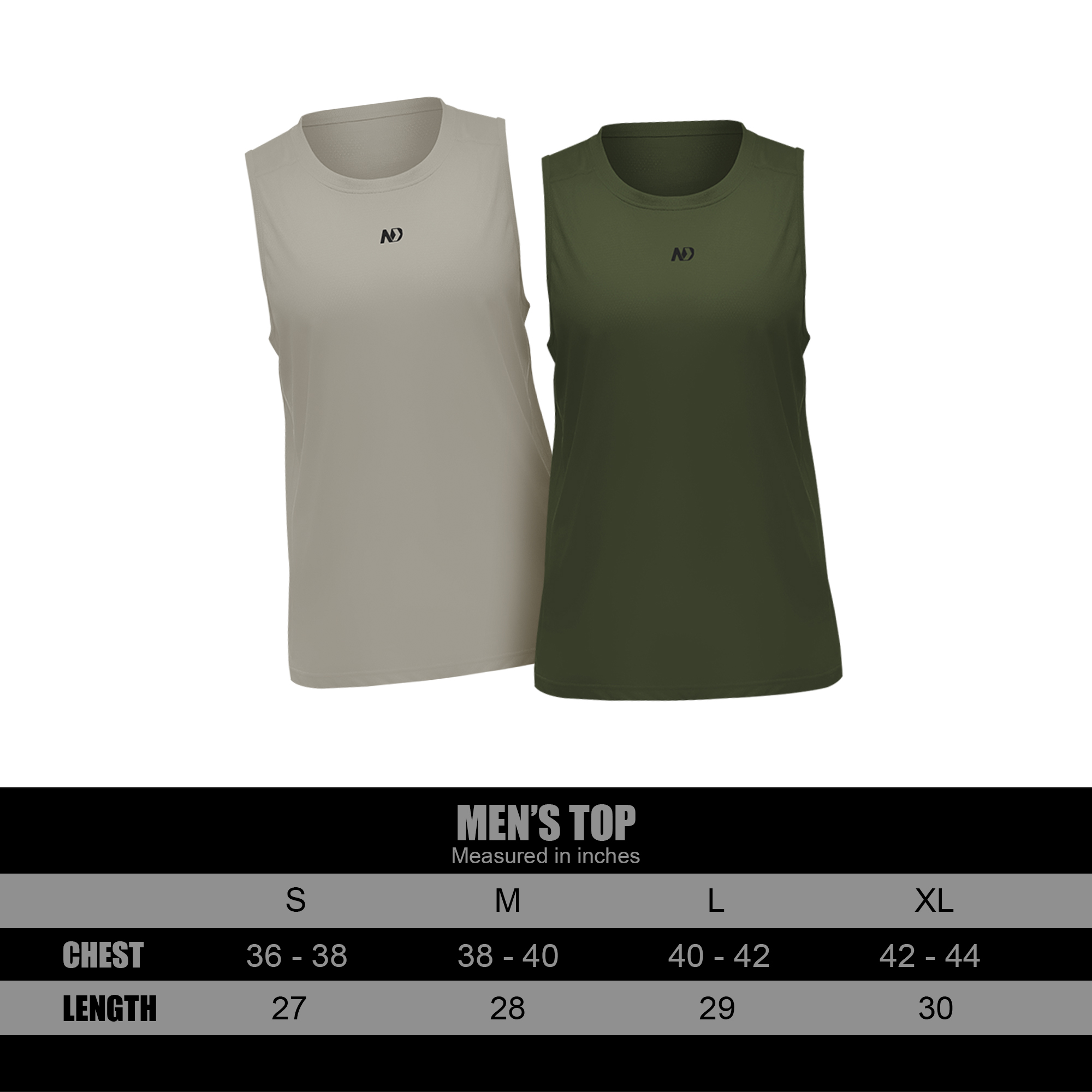 ND Essential Tank Top - Beige 8