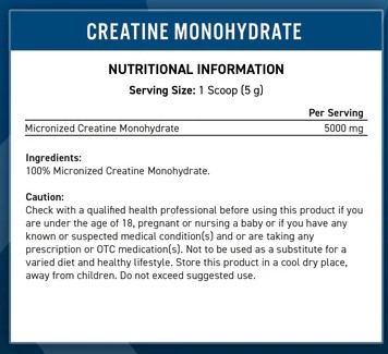 Applied Nutrition Creatine Monohydrate, 50 Serving 2