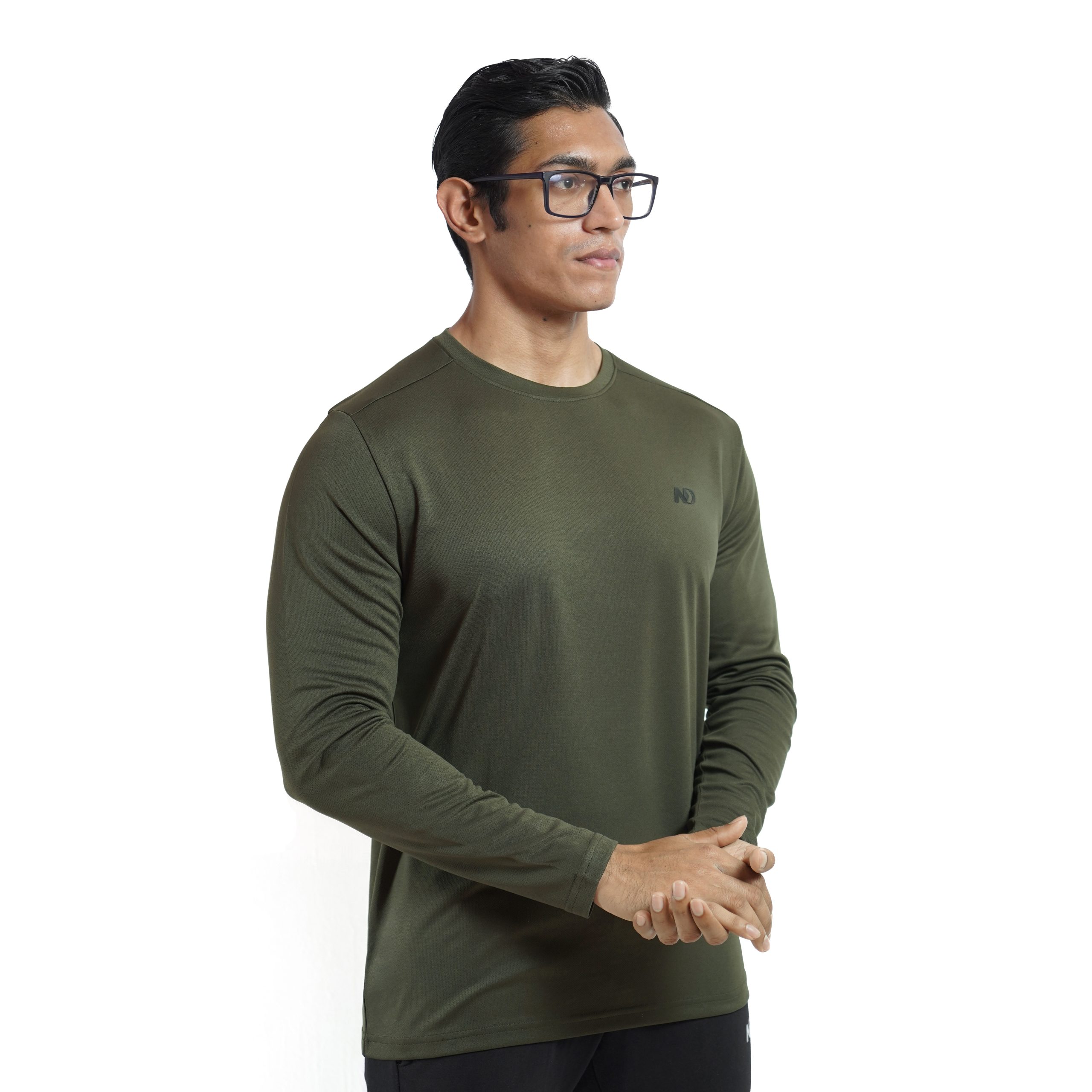 ND Everyday Long Sleeve - Olive 1