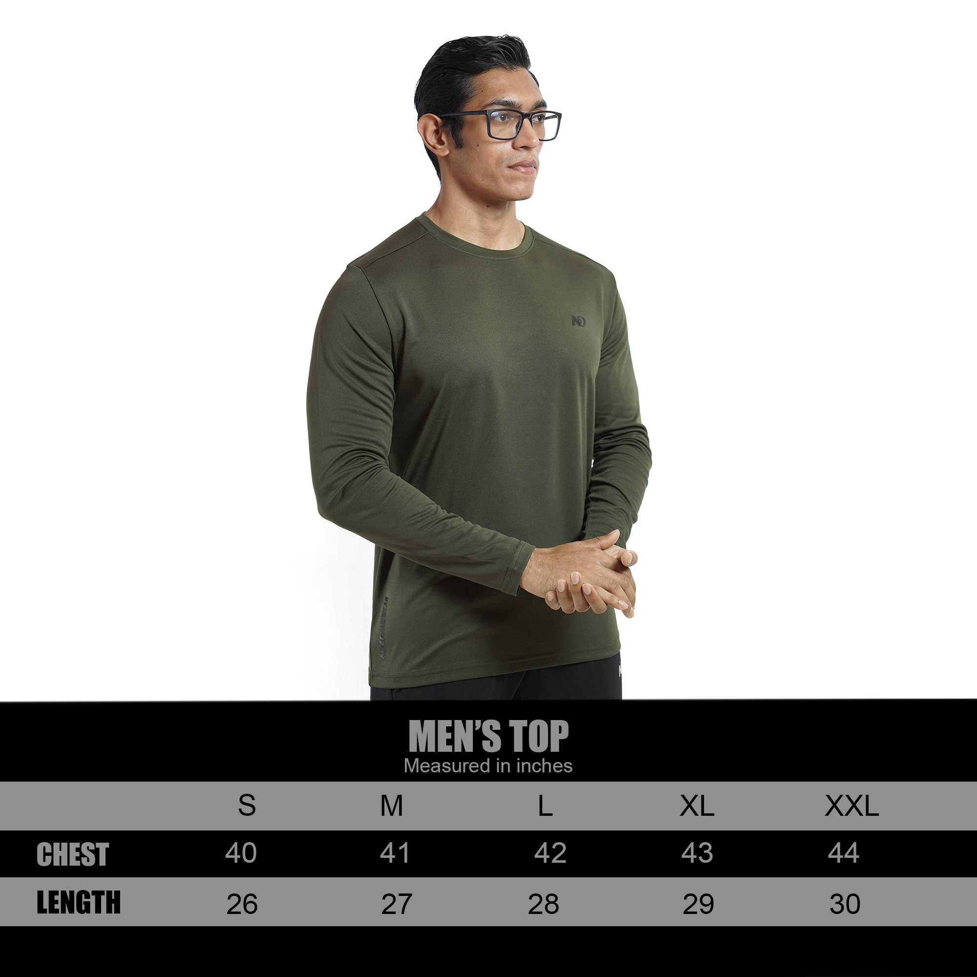 ND Everyday Long Sleeve - Olive 6