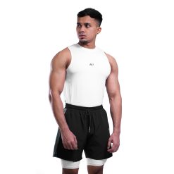 ND Compression Tank-Top - White 8