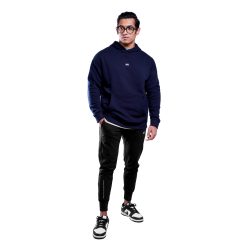 ND Essential Drop Shoulder Hoodie - Navy 12