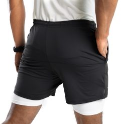 ND Performance 2 In 1 Shorts – Jet Black 8