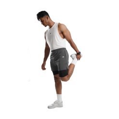 ND Performance 2 In 1 Shorts – Graphite 9